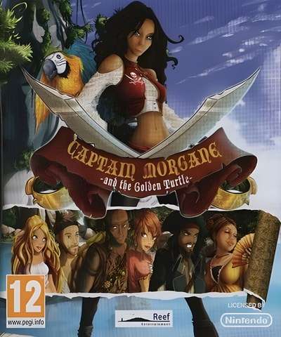 Captain Morgane and the Golden Turtle - Nintendo Wii