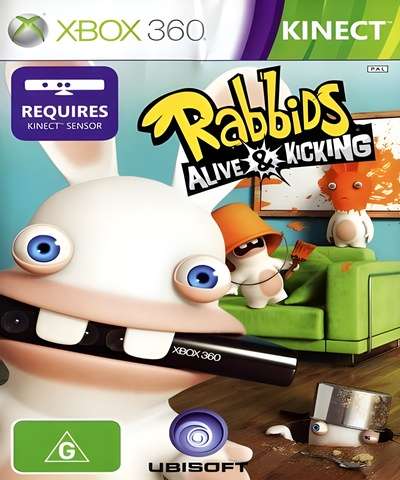 Rabbids Alive & Kicking - XBOX 360