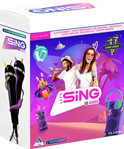 Lets Sing 2025 + 2 MICS - PS5