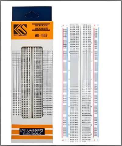 830 Points Solderless Breadboard (PP Materiel) - IoT