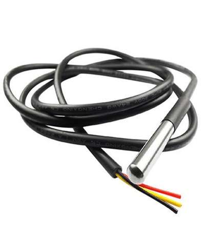 DS18B20 IP67 Waterproof Digital Thermal Probe 1m with Original Chip (26AWG) - IoT