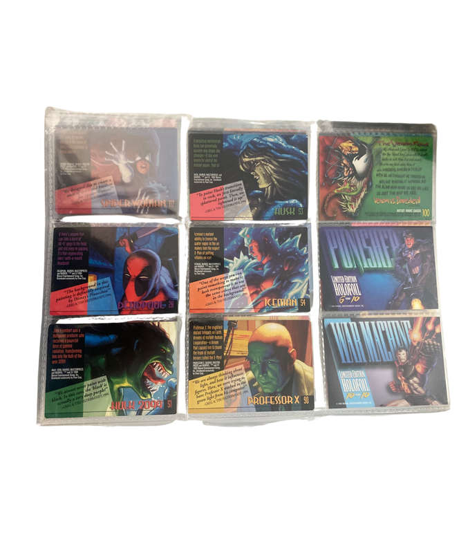 1994 Marvel Masterpieces Trading Card Collection Illustrated by Greg & Tim Hildebrandt - Cards