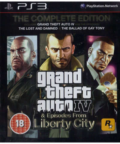Grand Theft Auto IV Complete Edition - Including Episodes from Liberty City - PS3