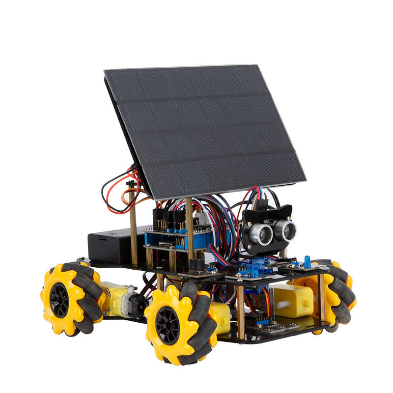 Solar Energy Expansion Pack for Smart Car Starter Kit - Robotics