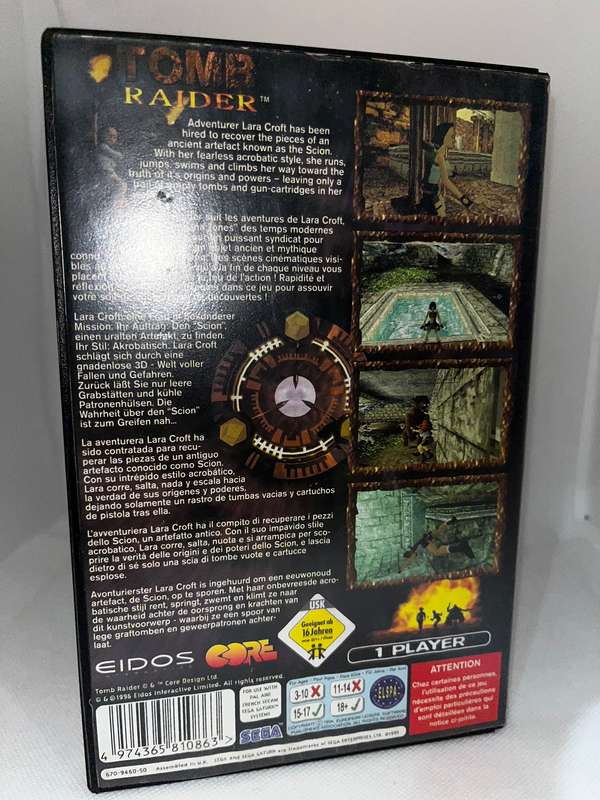 Tomb Raider - Sega Saturn