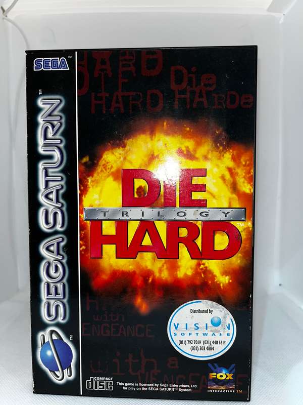 Die Hard Trilogy Sega Saturn - Sega Saturn