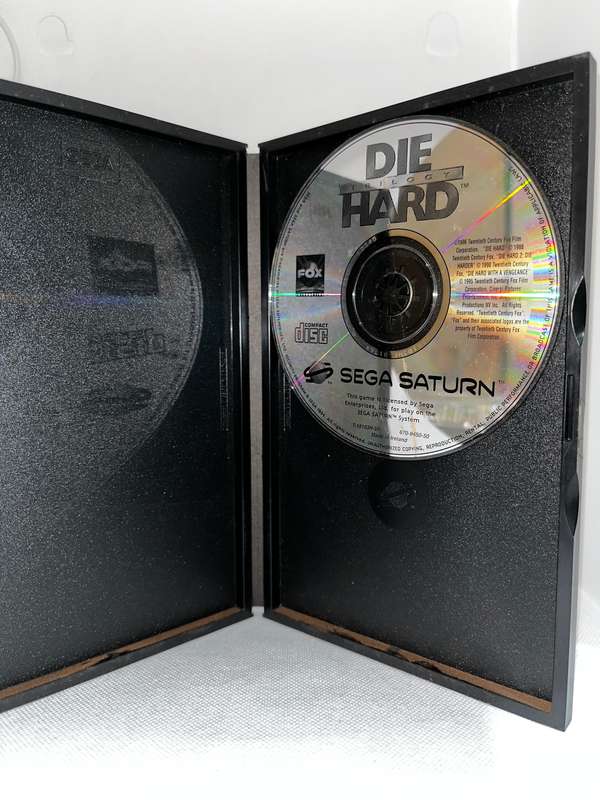 Die Hard Trilogy Sega Saturn - Sega Saturn