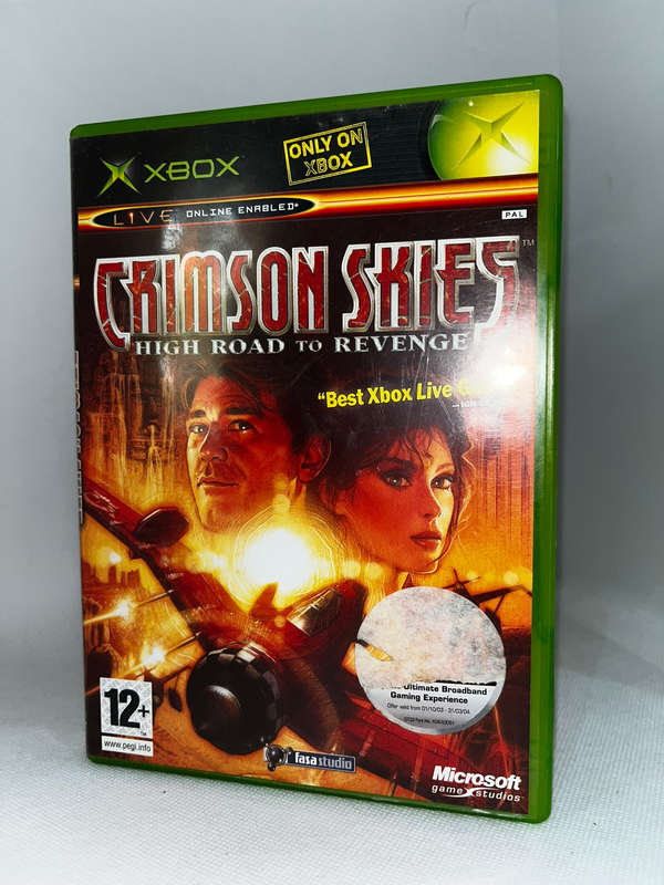 Crimson Skies High Road to Revenge - Xbox OG