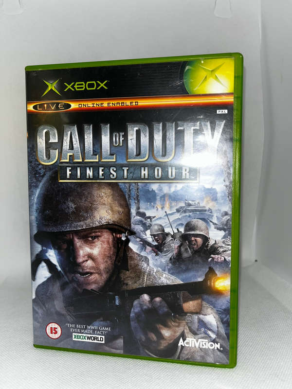 Call of Duty Finest Hour - Xbox OG