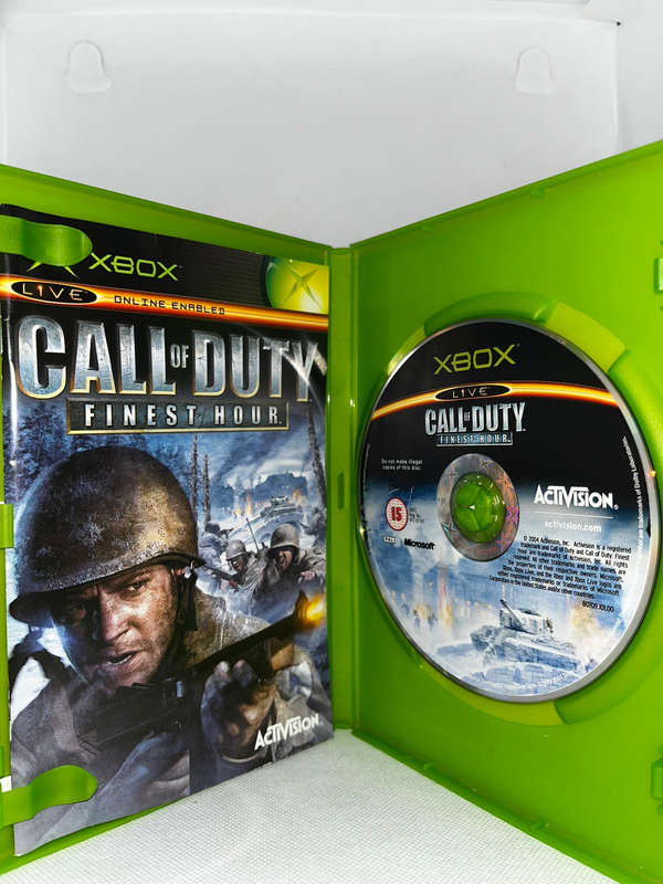 Call of Duty Finest Hour - Xbox OG