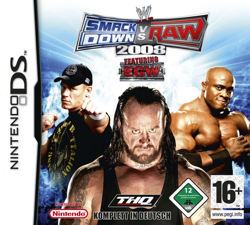 Smackdown Vs Raw 2008 Featuring ECW - Nintendo DS
