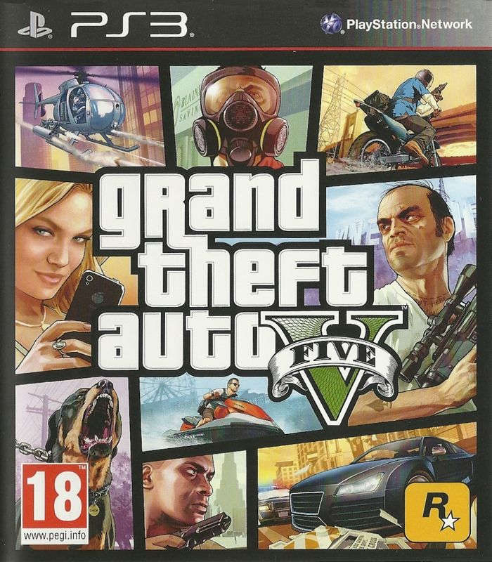 Grand The Auto V (GTA 5) - PS3