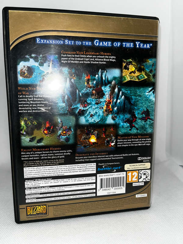 Warcraft III The Frozen Throne Expansion Set - PC