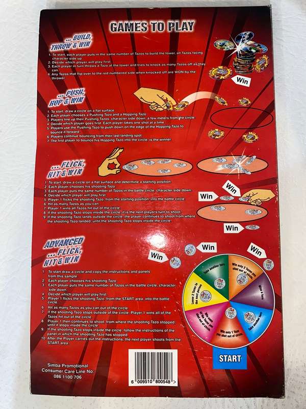 Dragon Ball Z Metal Tazos Complete Album  Simba / Engen Edition (South Africa) - Tazos