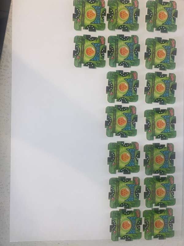 Dragon Ball Z (DBZ) Tazos Mixed Lot Several Sealed Click/Cube/Spinner grouped by type - Cards