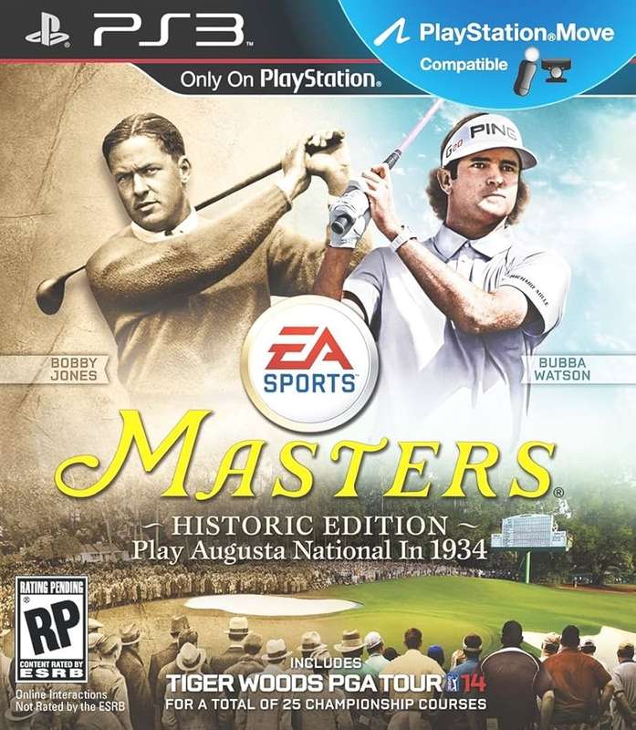 The Masters Historic Edition inc Tiger Woods PGA Tour 14 - PS3