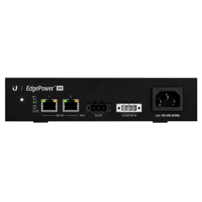 Ubiquiti UISP EdgePower 24V 72W Power Supply & Battery Backup | EP-24V-72W