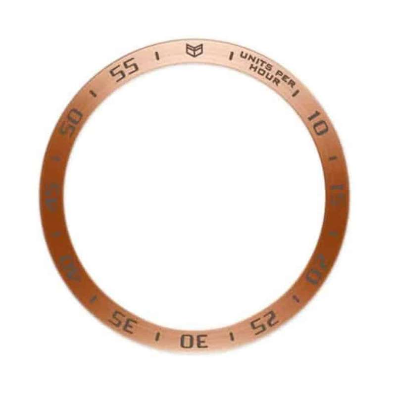 Killer Deals Stainless Steel Bezel Ring for Samsung Galaxy 46mm Watch - Rose Gold