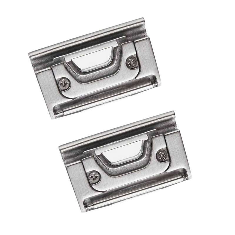Killer Deals 22mm Garmin Fenix 5/6 strap steel adapter connectors - Silver