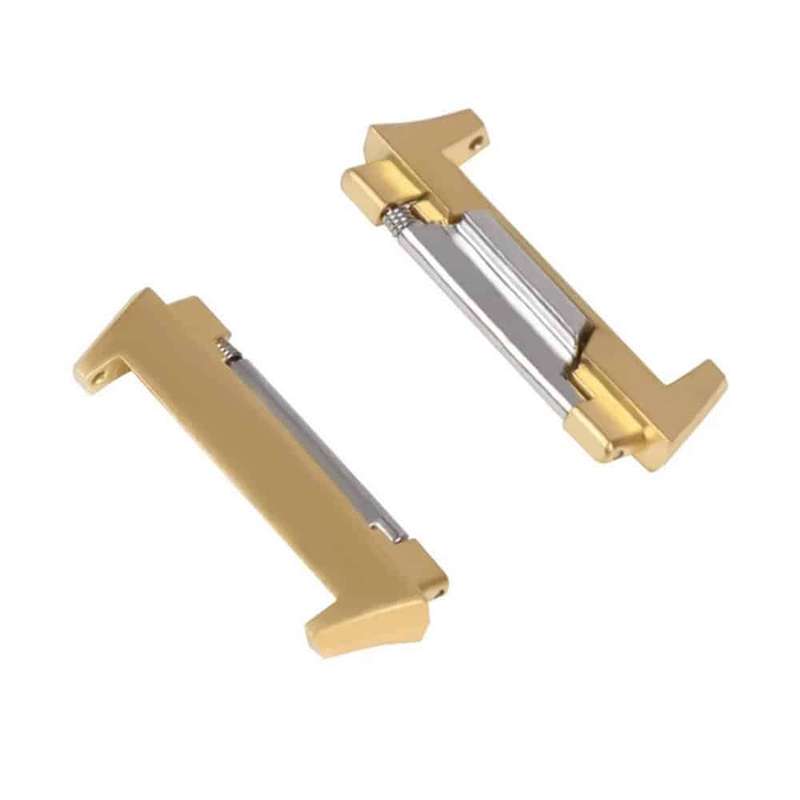 Killer Deals Fitbit Ionic strap stainless-steel adapter connectors - Gold