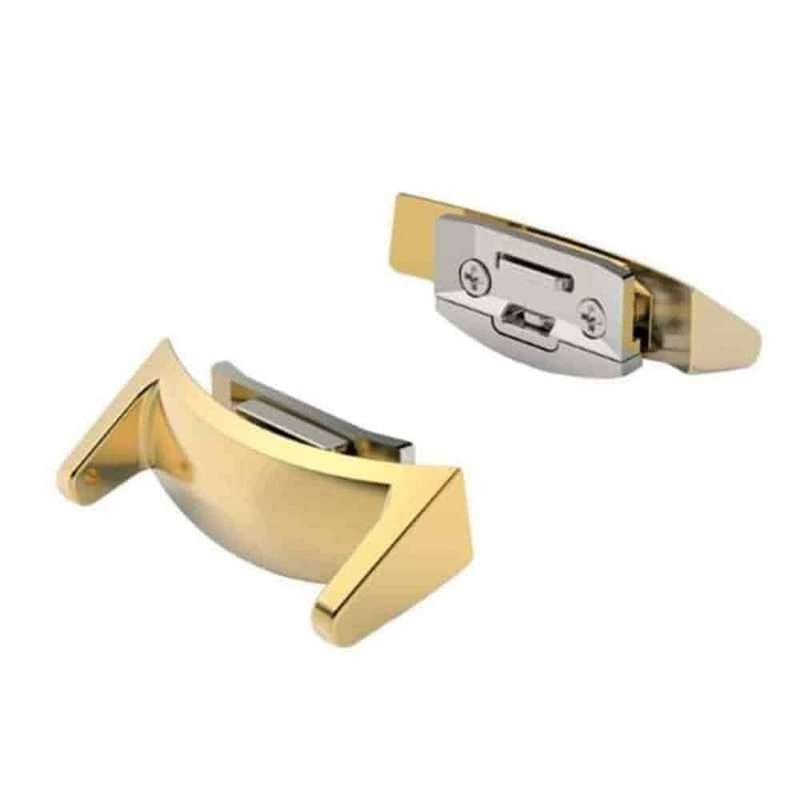 Killer Deals 20mm Samsung Gear S2 steel adapter connectors - Gold