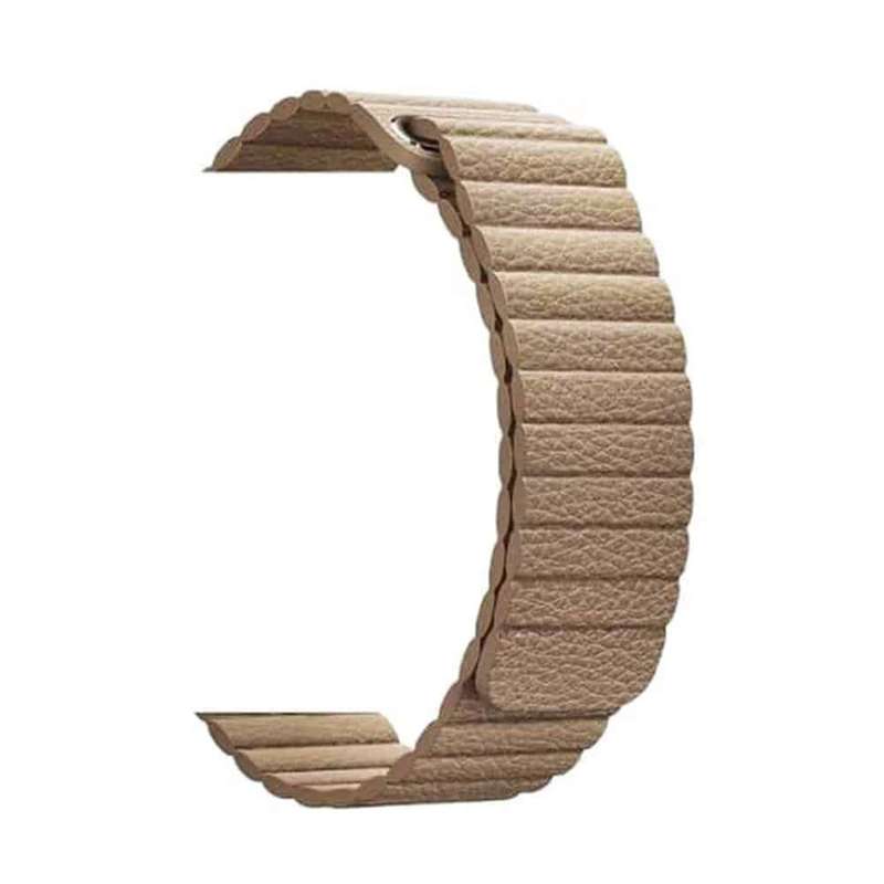 Killer Deals PU Vegan Leather Magnetic Strap for Apple 38/40/41mm - Brown
