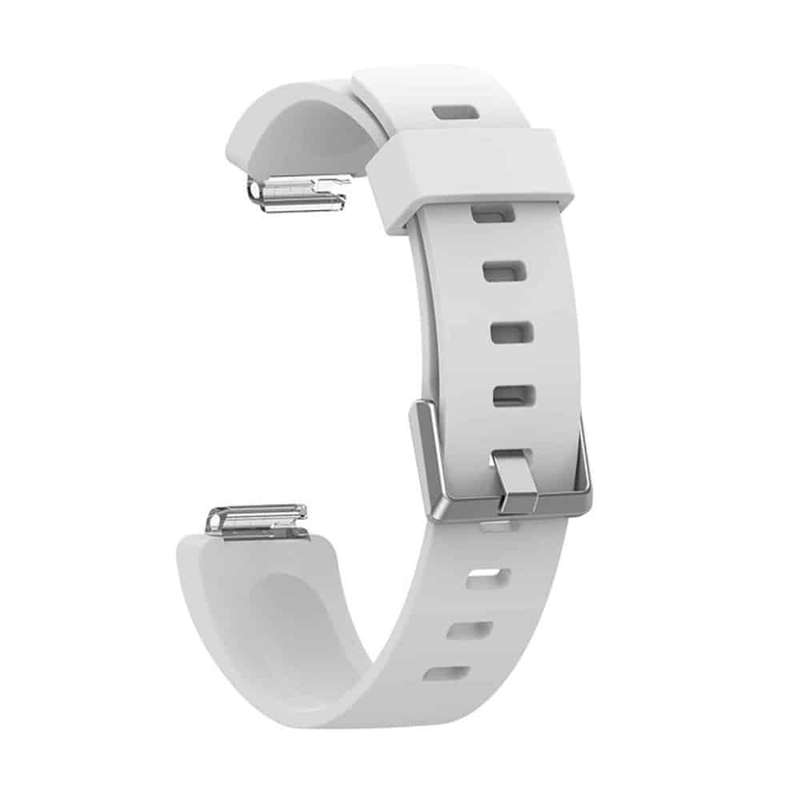 Killer Deals Silicone Strap for Fitbit Inspire/Inspire HR/Fitbit Ace 2 (S/M) - White