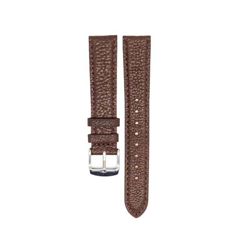 Killer Deals 18mm Garmin Vivoactive 3S/4S genuine leather strap - Dark brown