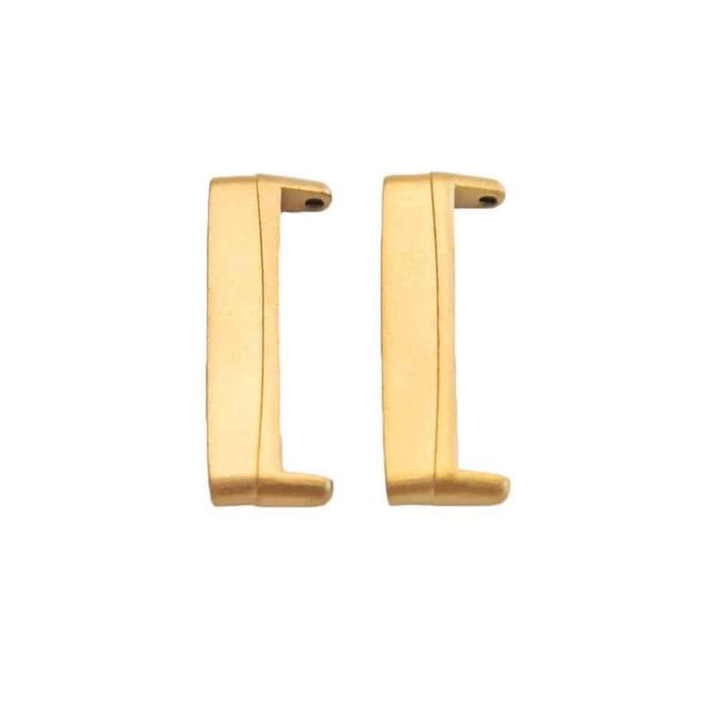 Killer Deals Stainless Steel Adapter Connectors for Fitbit Versa 3- Gold