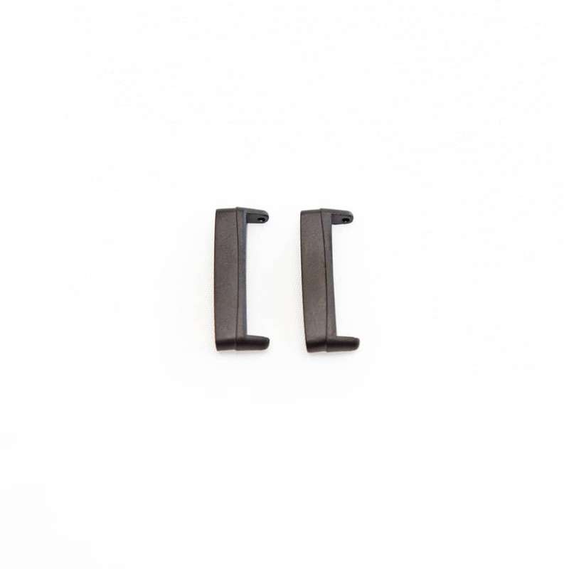 Killer Deals Stainless Steel Adapter Connectors for Fitbit Versa 3- Black