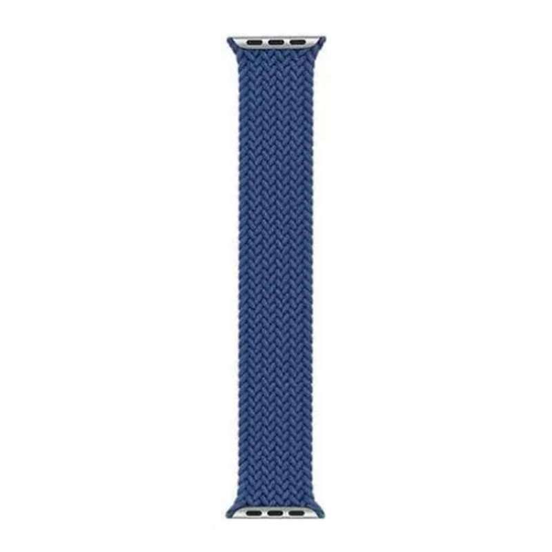 38/40/41mm Apple Watch elastic nylon strap - Navy (132mm)