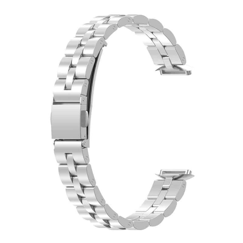 Killer Deals 3 links stainless steel band for Fitbit Luxe - Silver