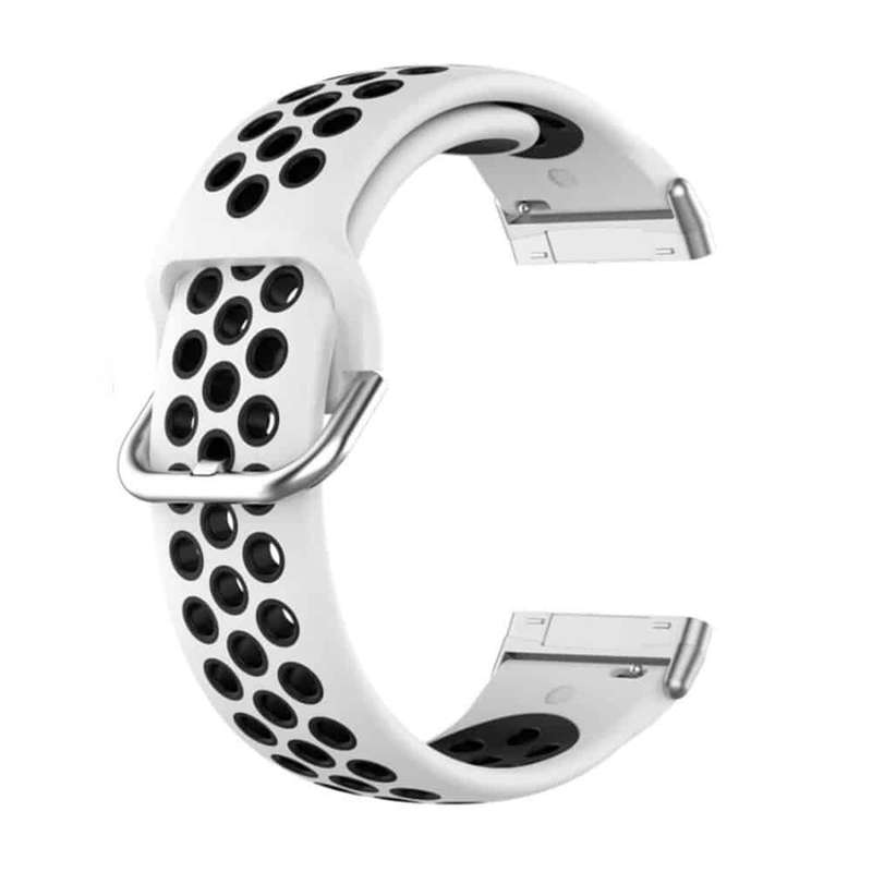 Killer Deals Silicone Band for Fitbit Versa3/Sense - White+Black