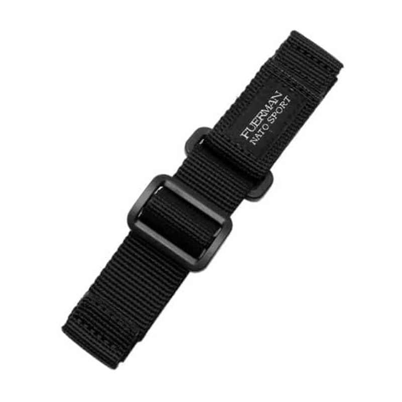 Killer Deals Universal Nylon Replacement Strap 20mm - Black