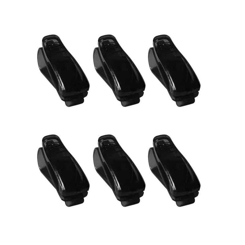 Killer Deals Car Visor Glasses Sunglasses & Ticket Credit Card Clip Holder (Black) 8 pack Combo
