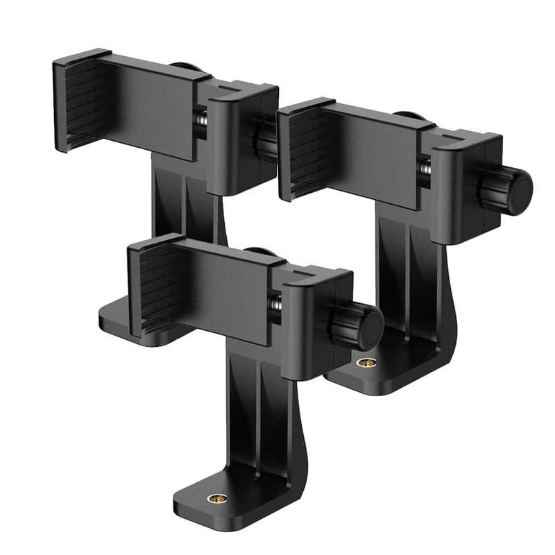 Killer Deals Universal 360 Adjustable Tripod Adapter Clip Smartphone Mount x2 Combo
