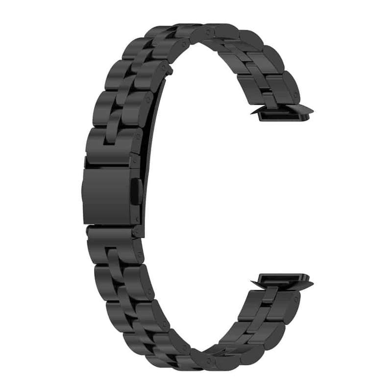 Killer Deals 3 links stainless steel band for Fitbit Luxe - Black