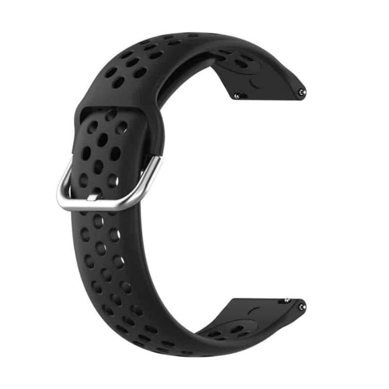 Silicone Band for Fitbit Versa/2/Lite Blaze(23mm) - Black