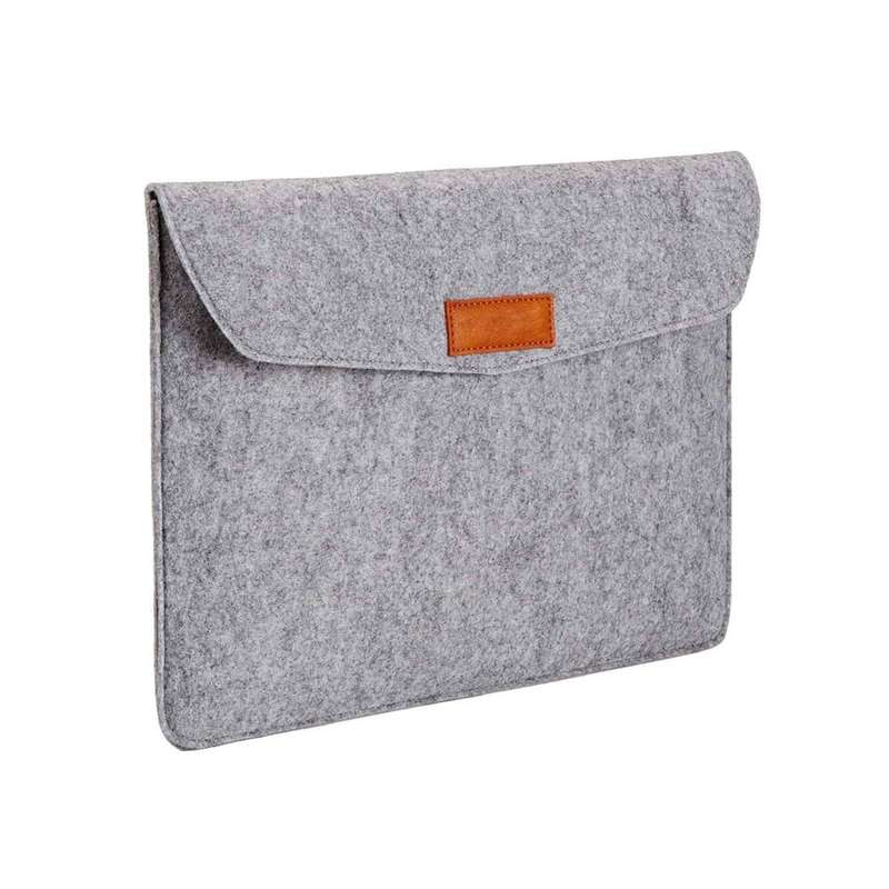 Killer Deals MacBook suede & felt protective laptop sleeve - Light grey (11 inch)