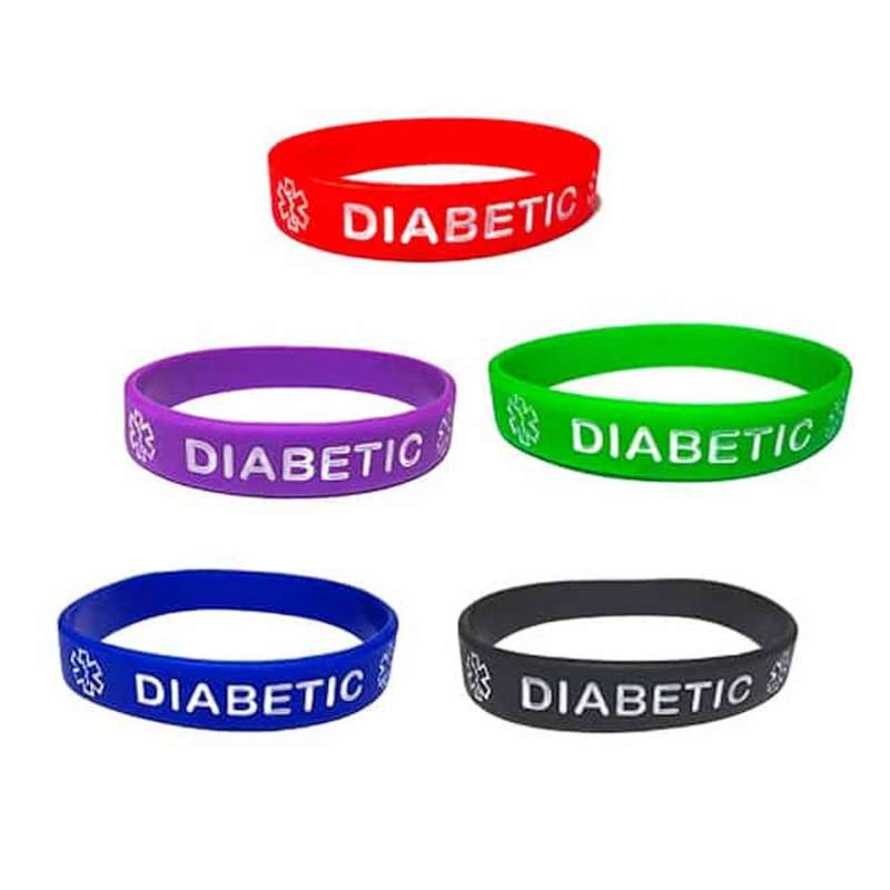 Killer Deals Diabetic Bracelet,5pcs/set size:(22cm)