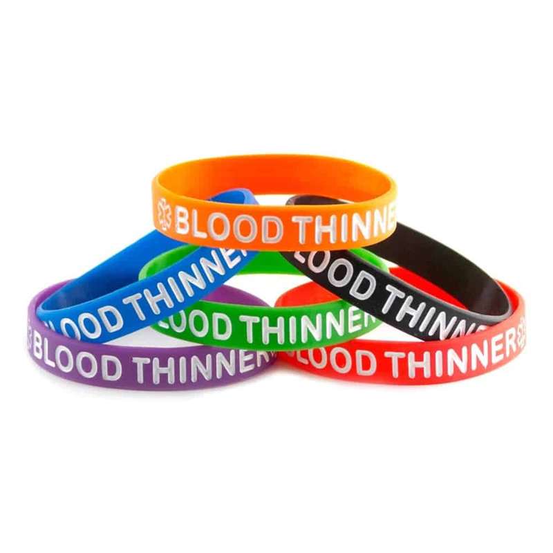 Blood Thinner Bracelet,5pcs/set size:(22cm)