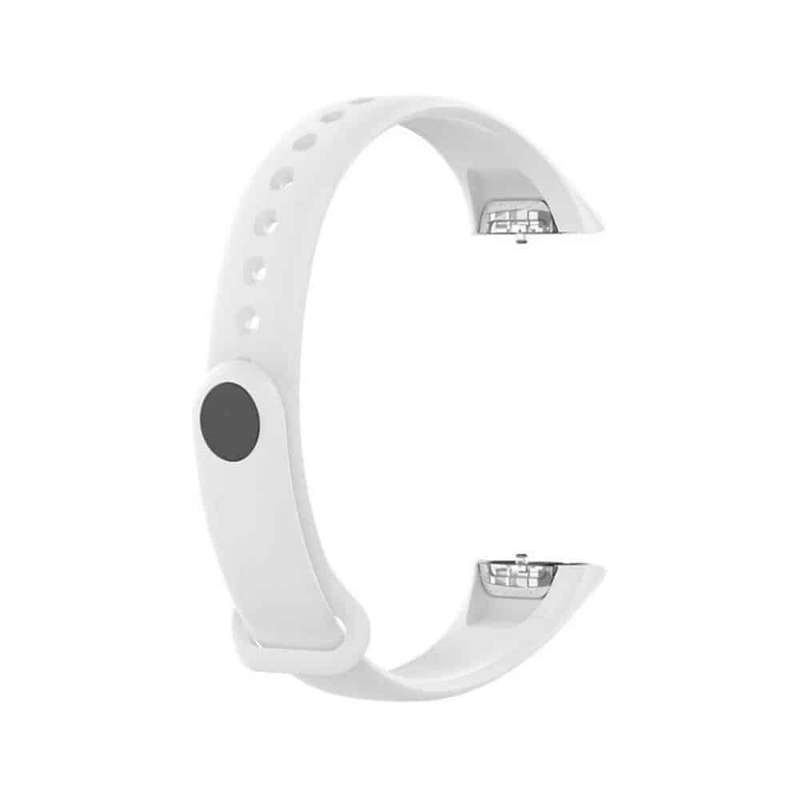 Silicone Strap for Samsung Galaxy Fit SM-370 - White