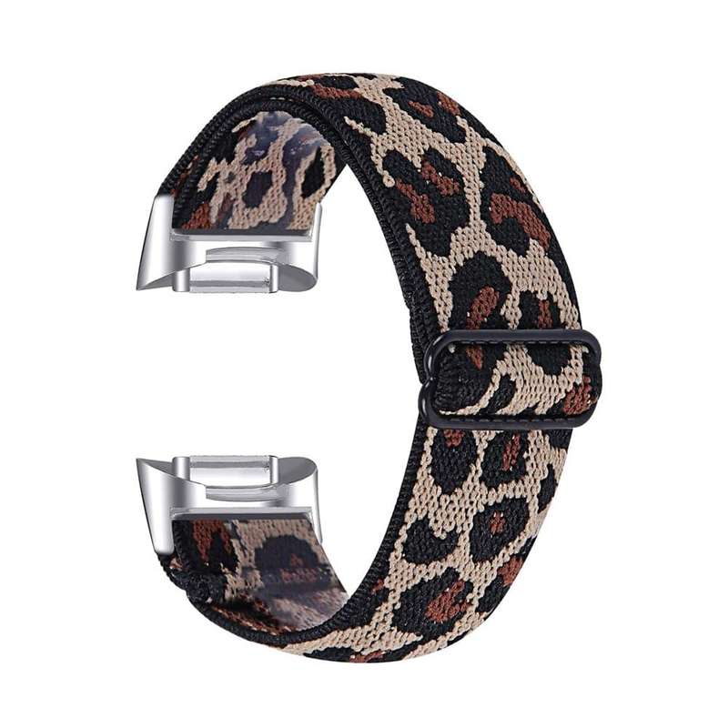 Nylon Band for Fitbit Charge 5 - Leopard