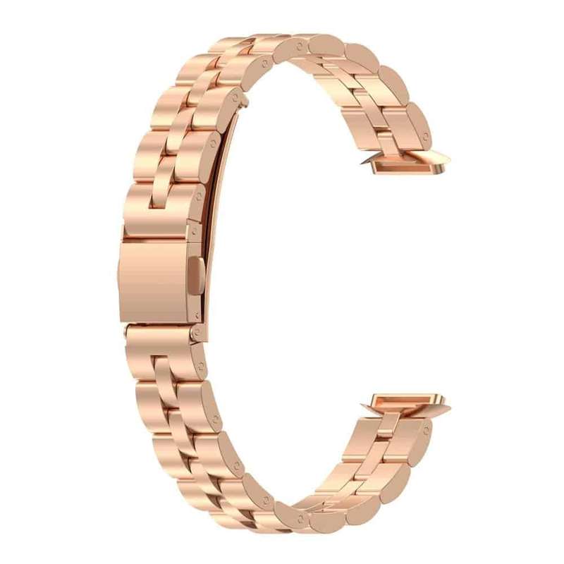 Killer Deals 3 links stainless steel band for Fitbit Luxe - Rose Gold