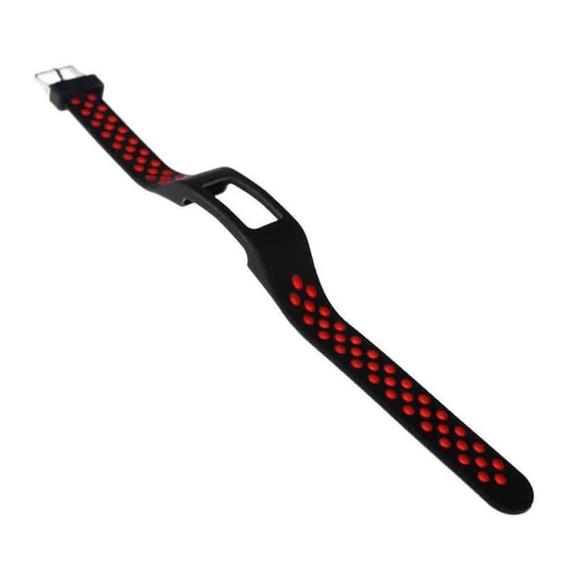 Silicone Band for Garmin Vivofit 2 - Black+Red