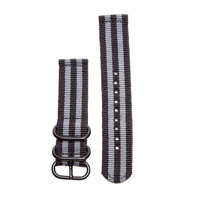 22mm Universal watch replacement nylon strap - Orange