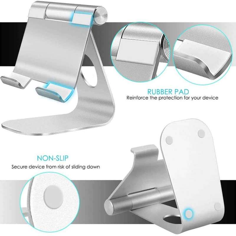 Universal 270-Degree Adjustable Phone iPad Tablet Dock Stand
