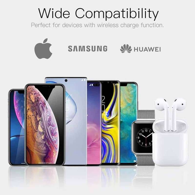 Killer Deals 3-in-1 10W QI Wireless Fast Charger for Apple / Samsung