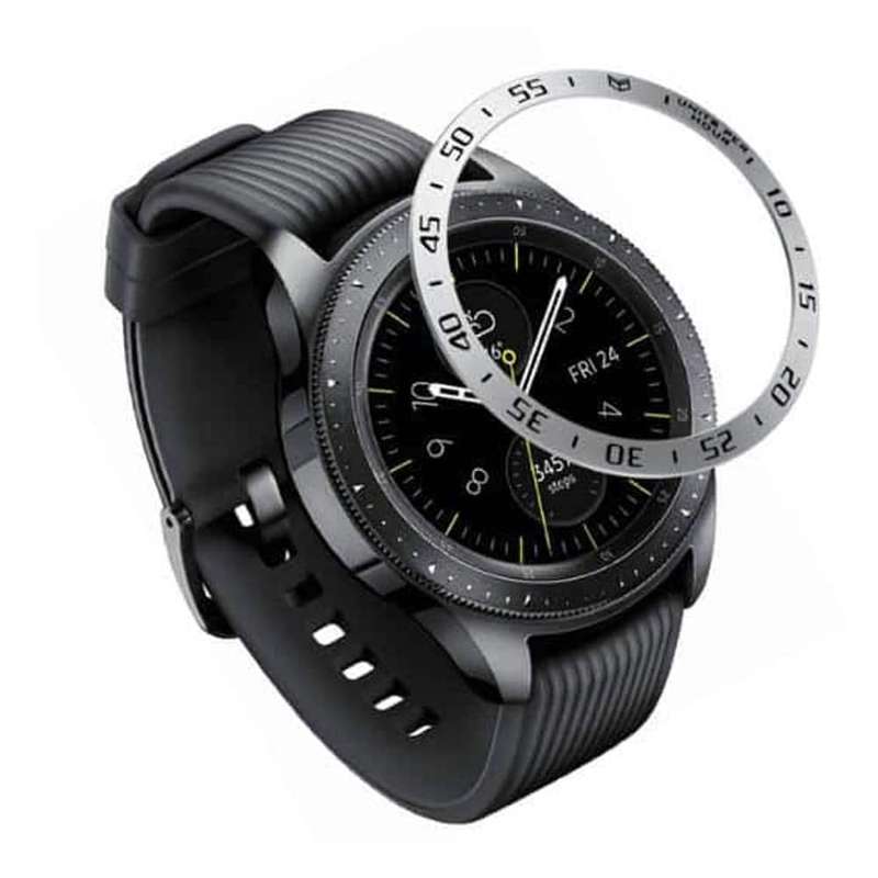 Killer Deals Stainless Steel Bezel Ring for Samsung Galaxy 46mm Watch - Rose Gold