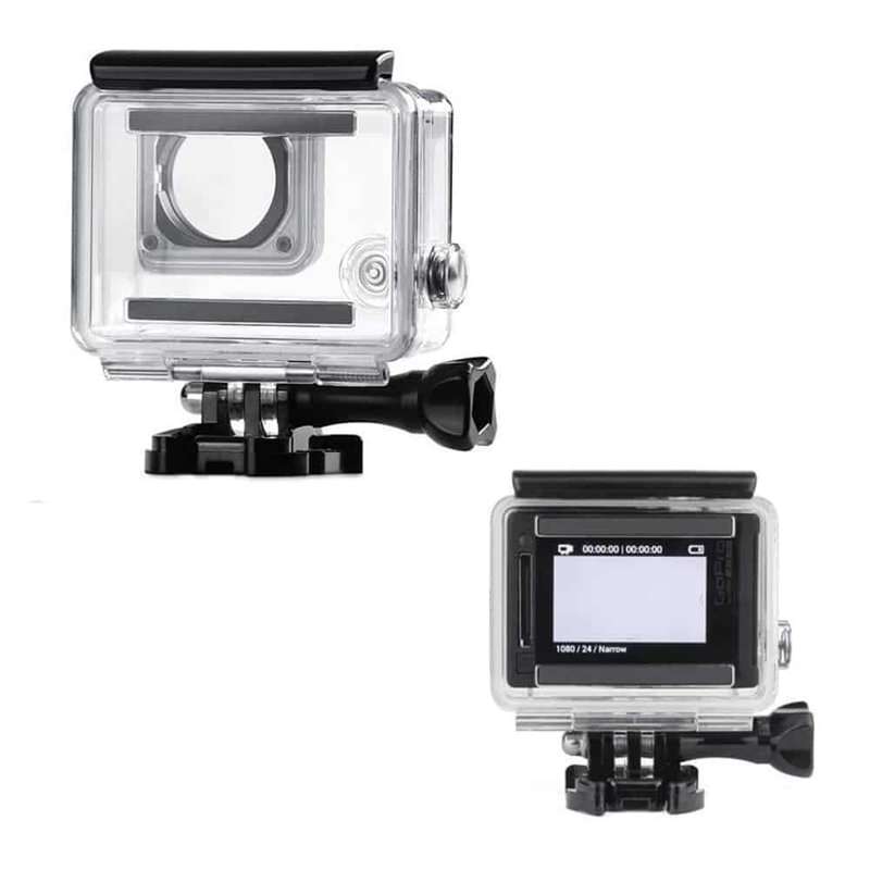 Action Mounts Waterproof Shell Housing with Base & Screw for GoPro Hero 5 Black